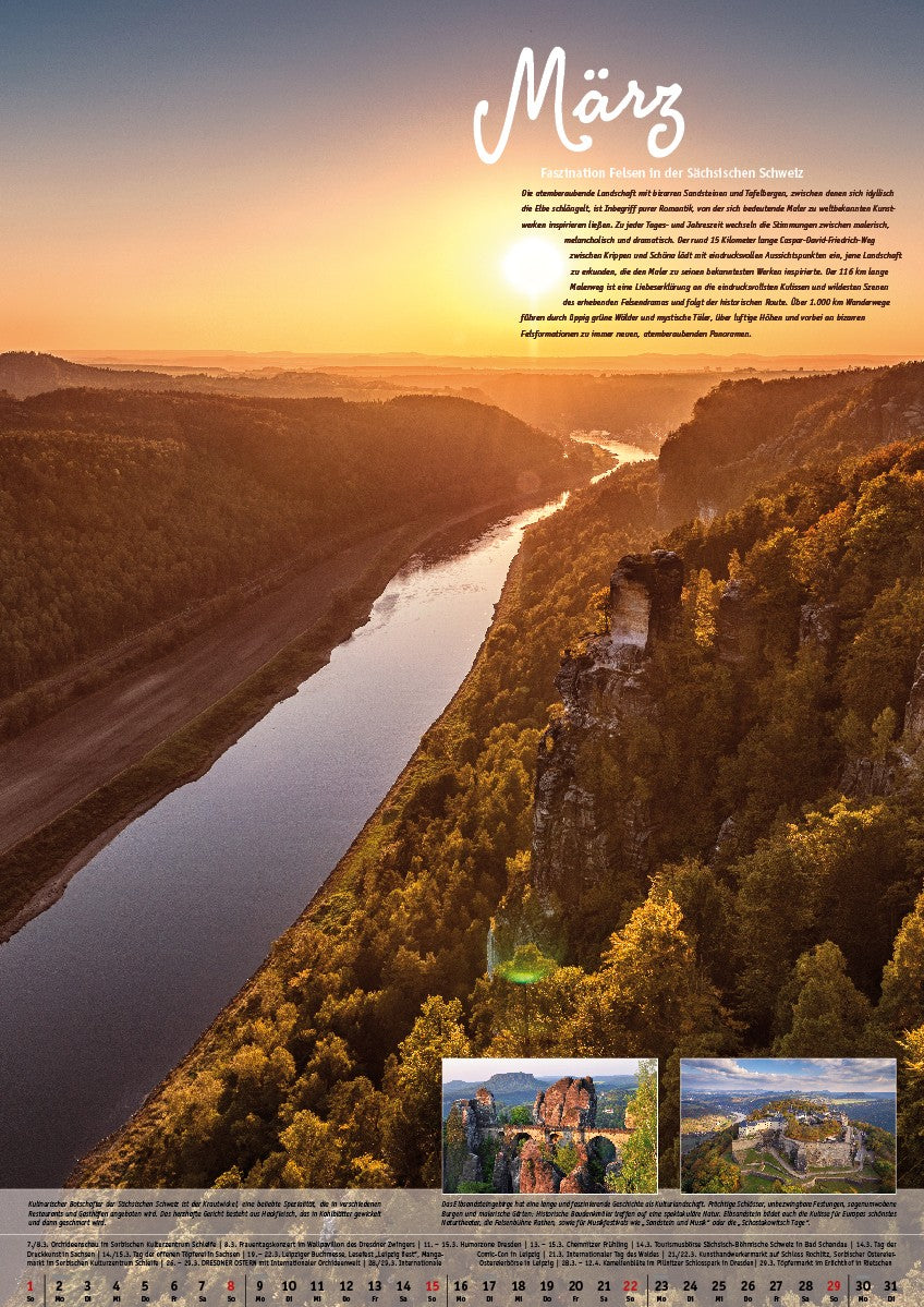 Erlebnisreisekalender "Meine SachsenZeit"