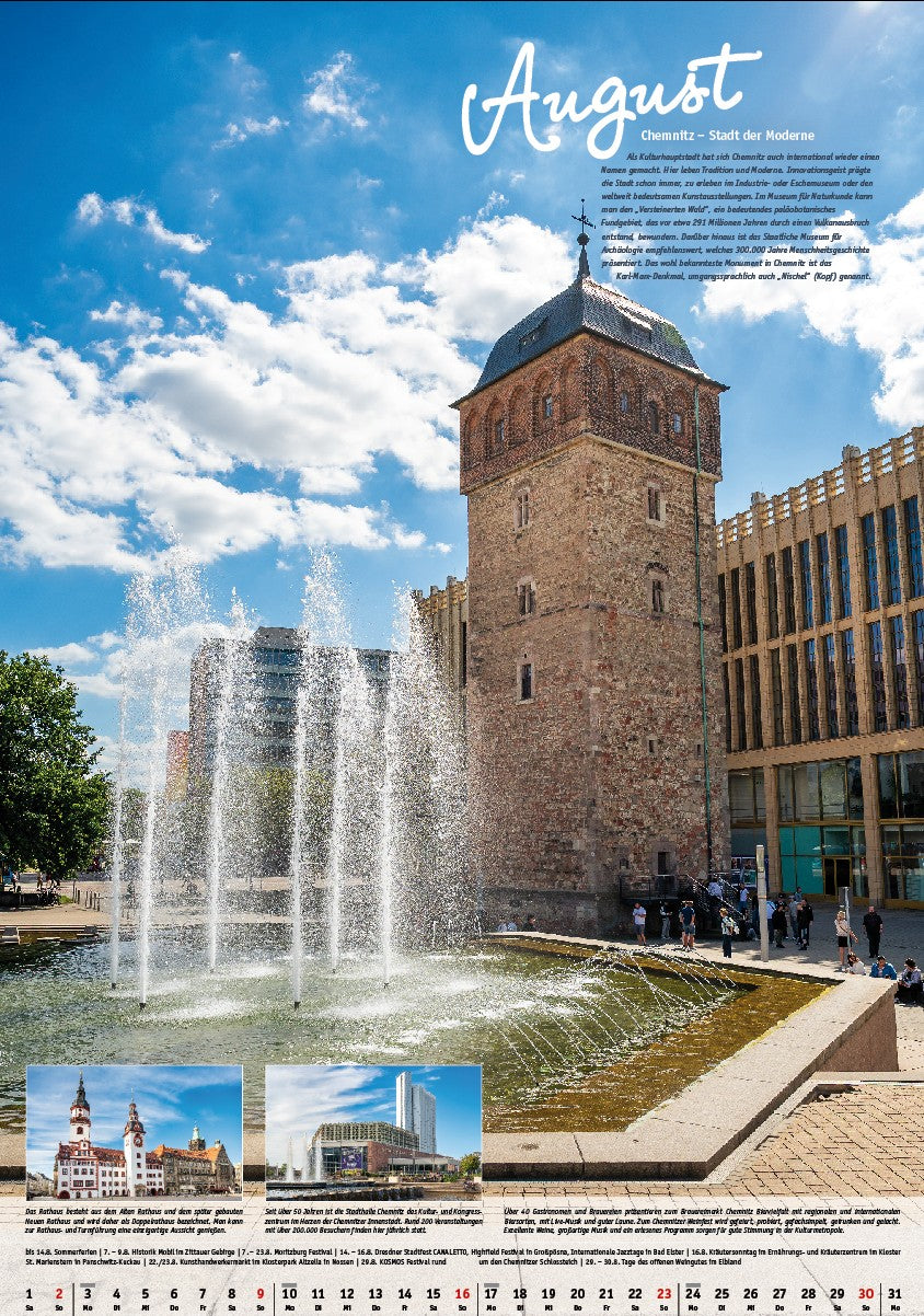 Erlebnisreisekalender "Meine SachsenZeit"