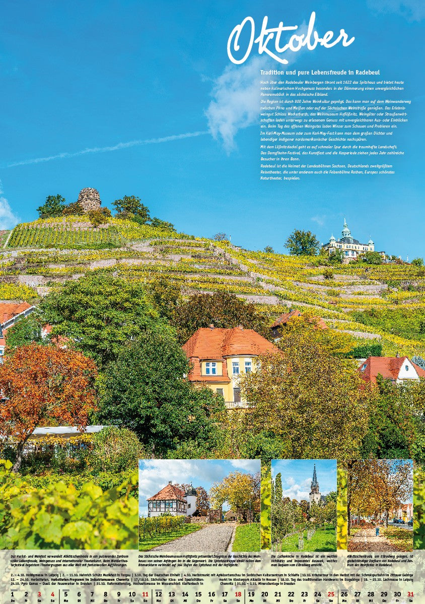 Erlebnisreisekalender "Meine SachsenZeit"