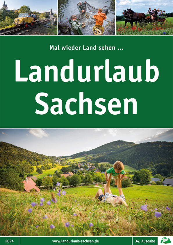 Erlebnisreiseführer "Landurlaub in Sachsen"