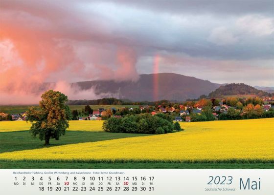 Landschaftskalender Sächsische Schweiz 2023