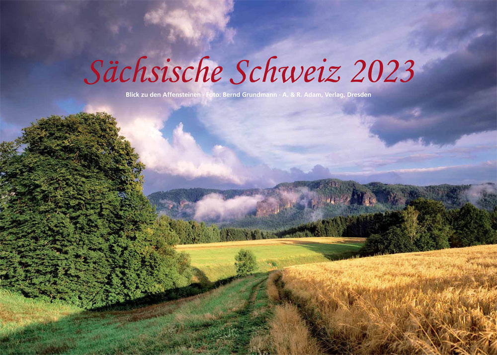 Landschaftskalender Sächsische Schweiz 2023